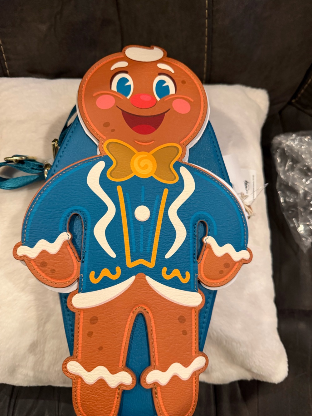 Loungefly Gingerbread Man Ollie Backpack